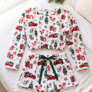 Women's Christmas Trucks Outfit