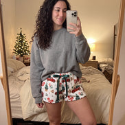 Women's Christmas Trucks Shorts
